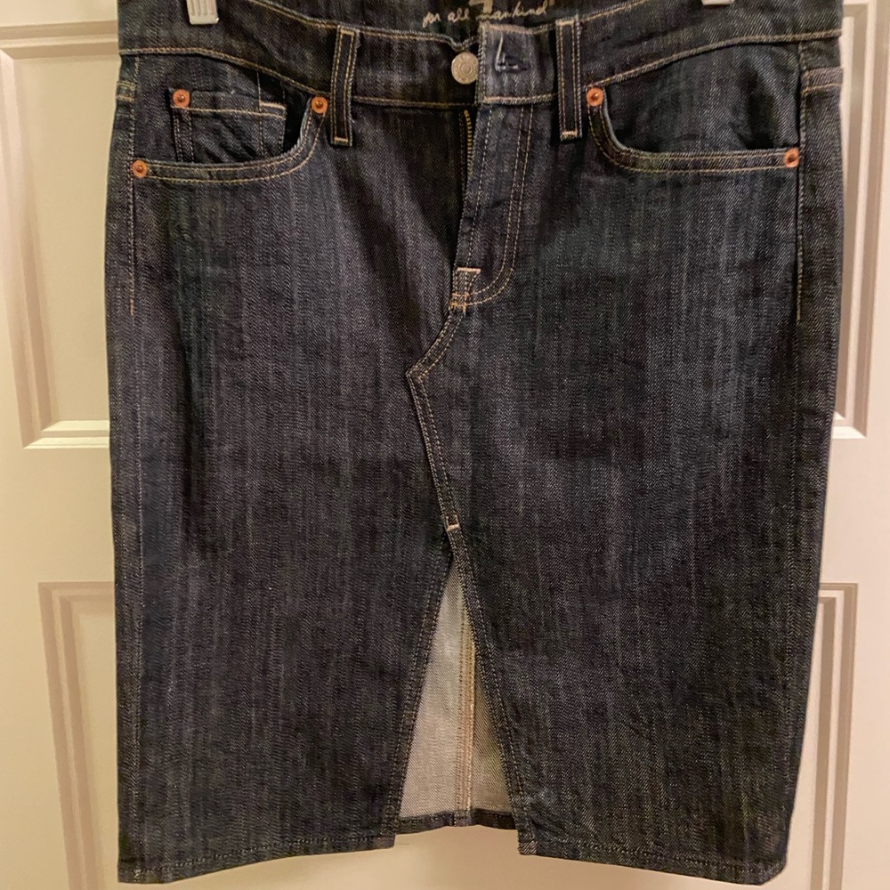 Women’s Blue Denim Jean Skirt